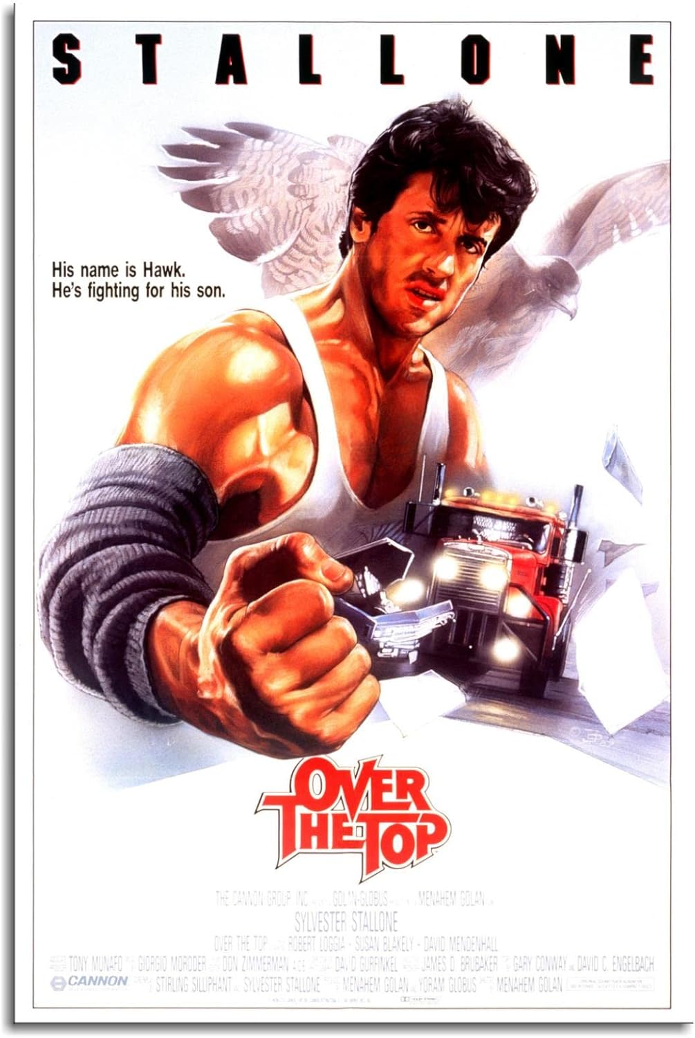 Home Gym Designs - Over The Top Movie Poster Classic