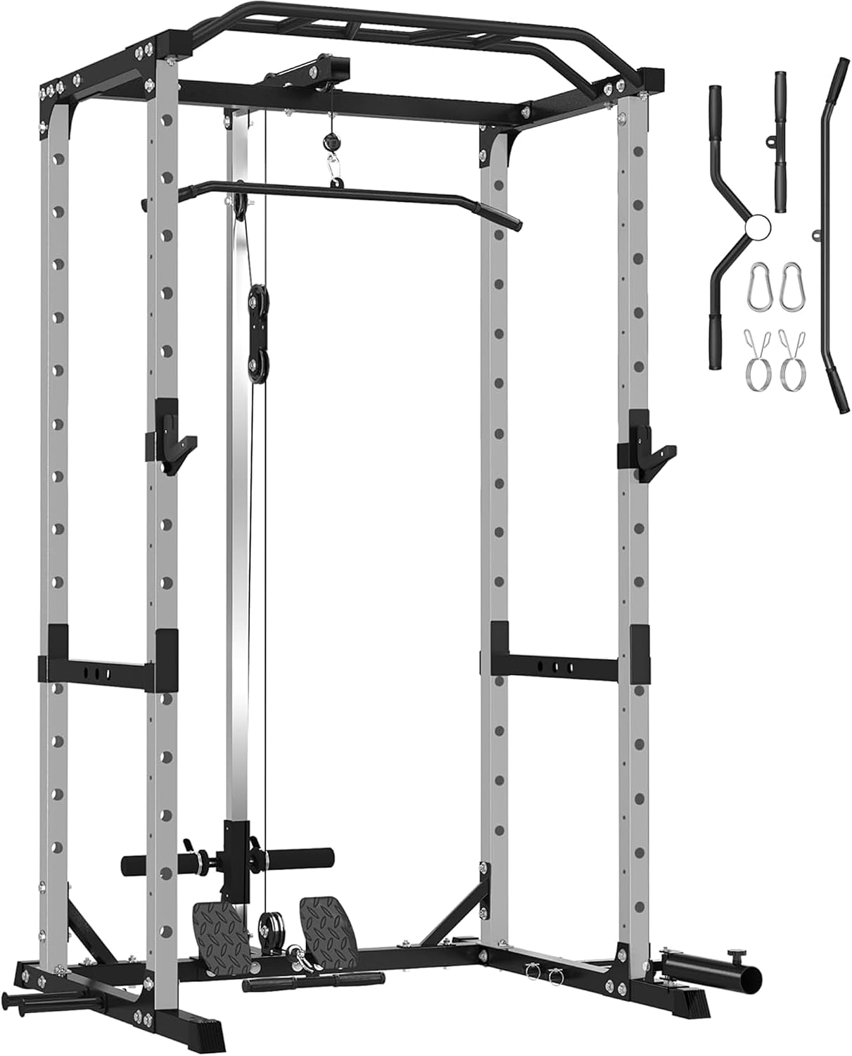 Home Gym Cage Squat Rack Lat P - Home Gym Lat Pulldown ulasan dan harga