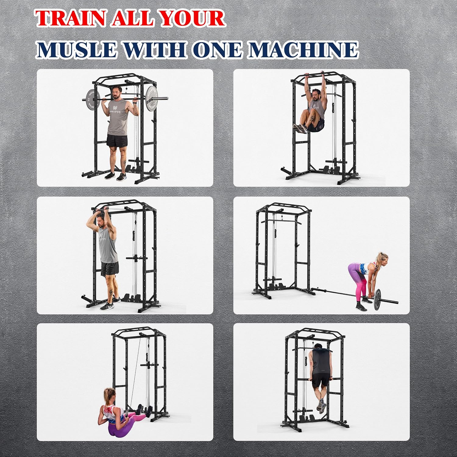 Home Gym Cage Squat Rack Lat P - Home Gym Lat Pulldown ulasan dan harga