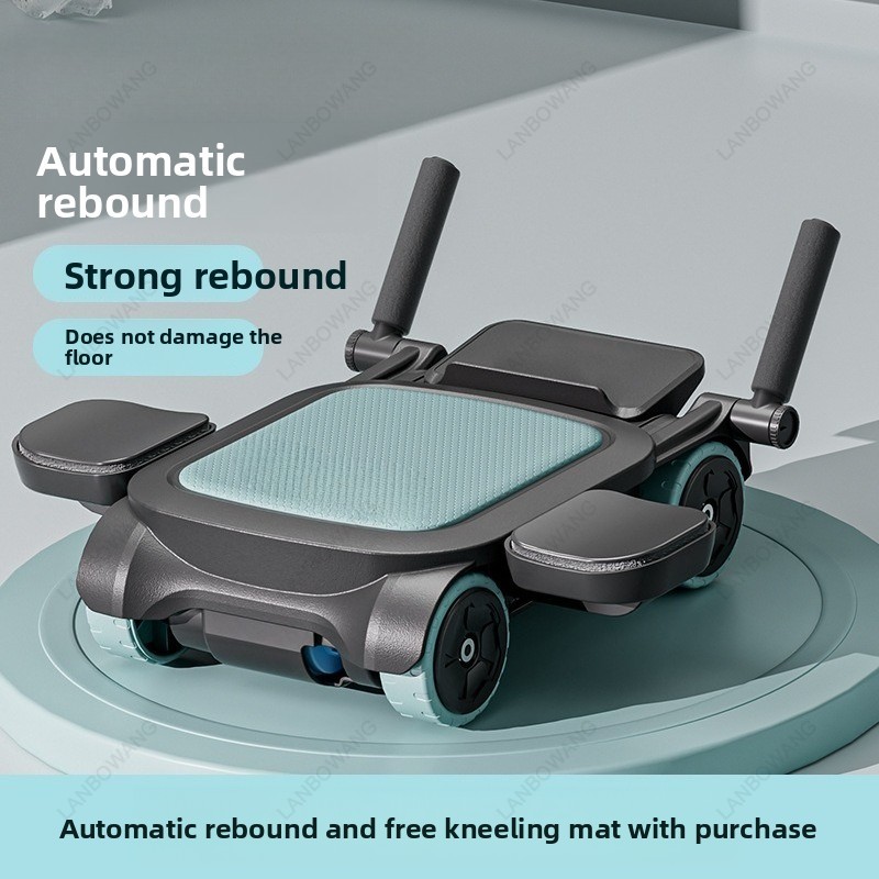 New 4 Wheels Auto Rebound Ab R - Ab Roller Wheel ulasan dan harga