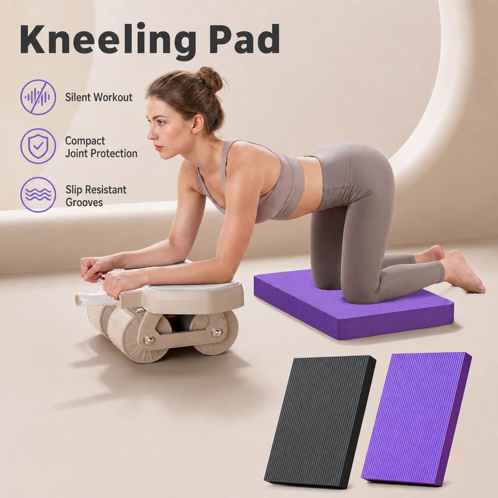 Thick Yoga Knee Pad Mat Non Sl - Ab Roller Wheel ulasan dan harga