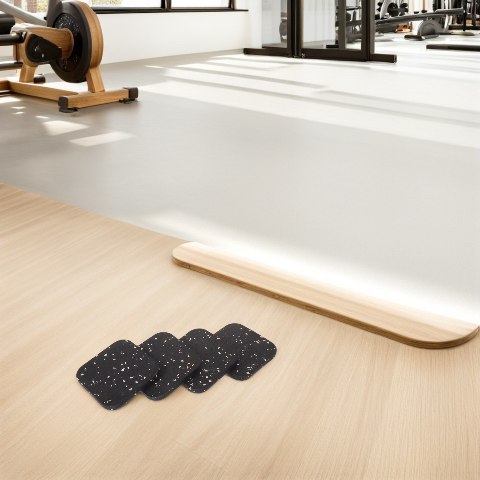 8Pcs Treadmill Noise Reduction - Home Gym Exercise ulasan dan harga