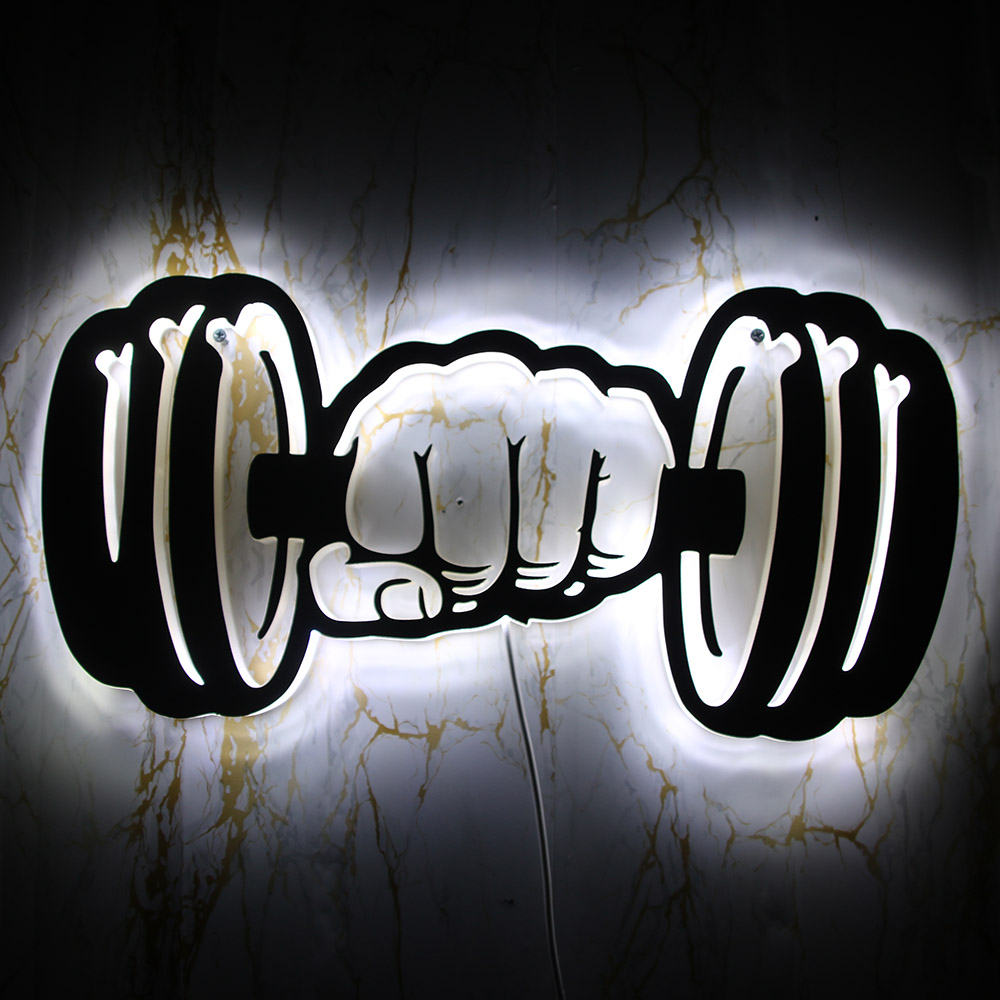 Dumbbells Strength LED Wall Li - Home Gym Dumbbell Workout ulasan dan harga