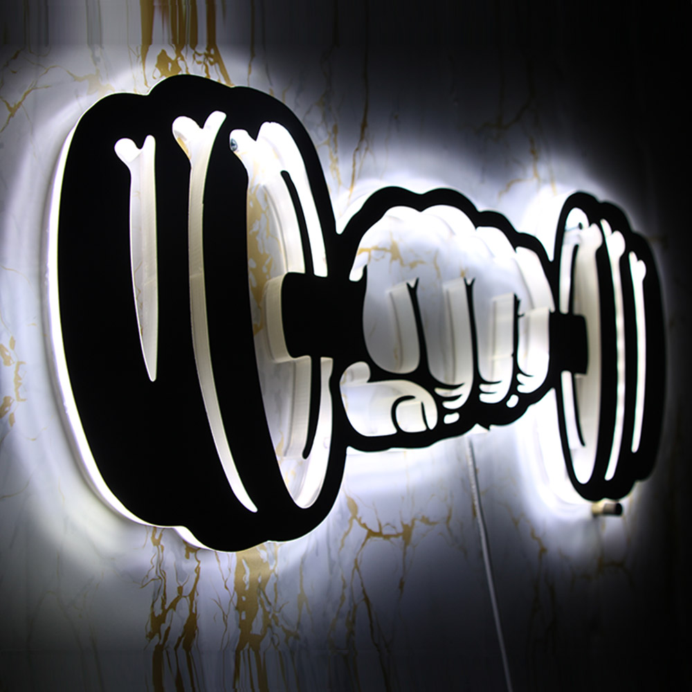 Dumbbells Strength LED Wall Li - Home Gym Dumbbell Workout ulasan dan harga