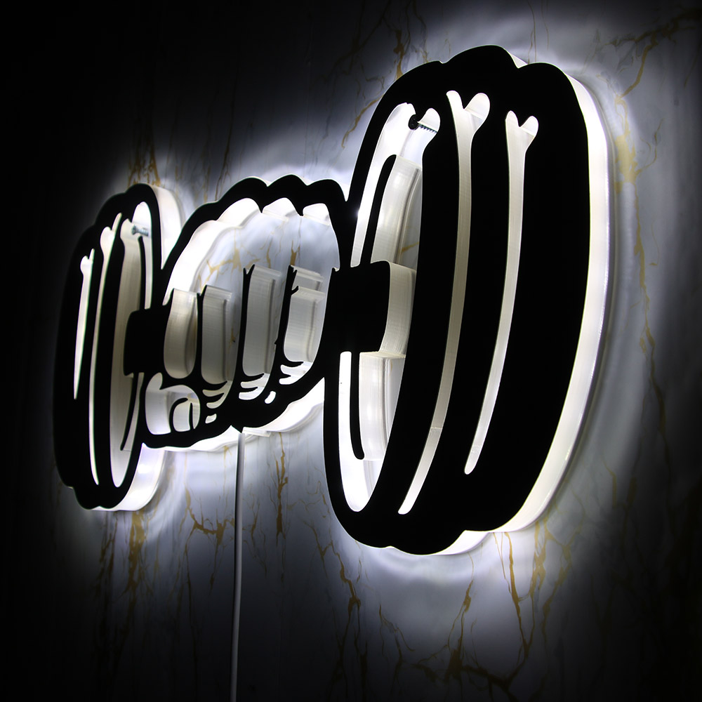 Dumbbells Strength LED Wall Li - Home Gym Dumbbell Workout ulasan dan harga