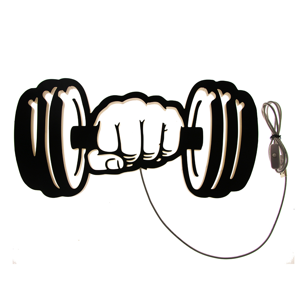 Dumbbells Strength LED Wall Li - Home Gym Dumbbell Workout ulasan dan harga
