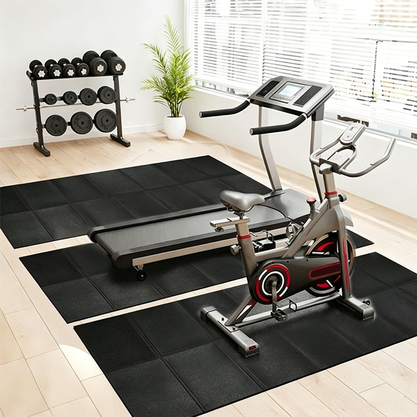 Treadmill Mat Vibration Absorb - Home Gym Workout Equipment ulasan dan harga