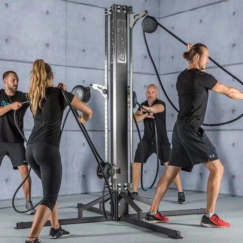Home Gym Cable Pulley System L - Home Gym Lat Pulldown ulasan dan harga