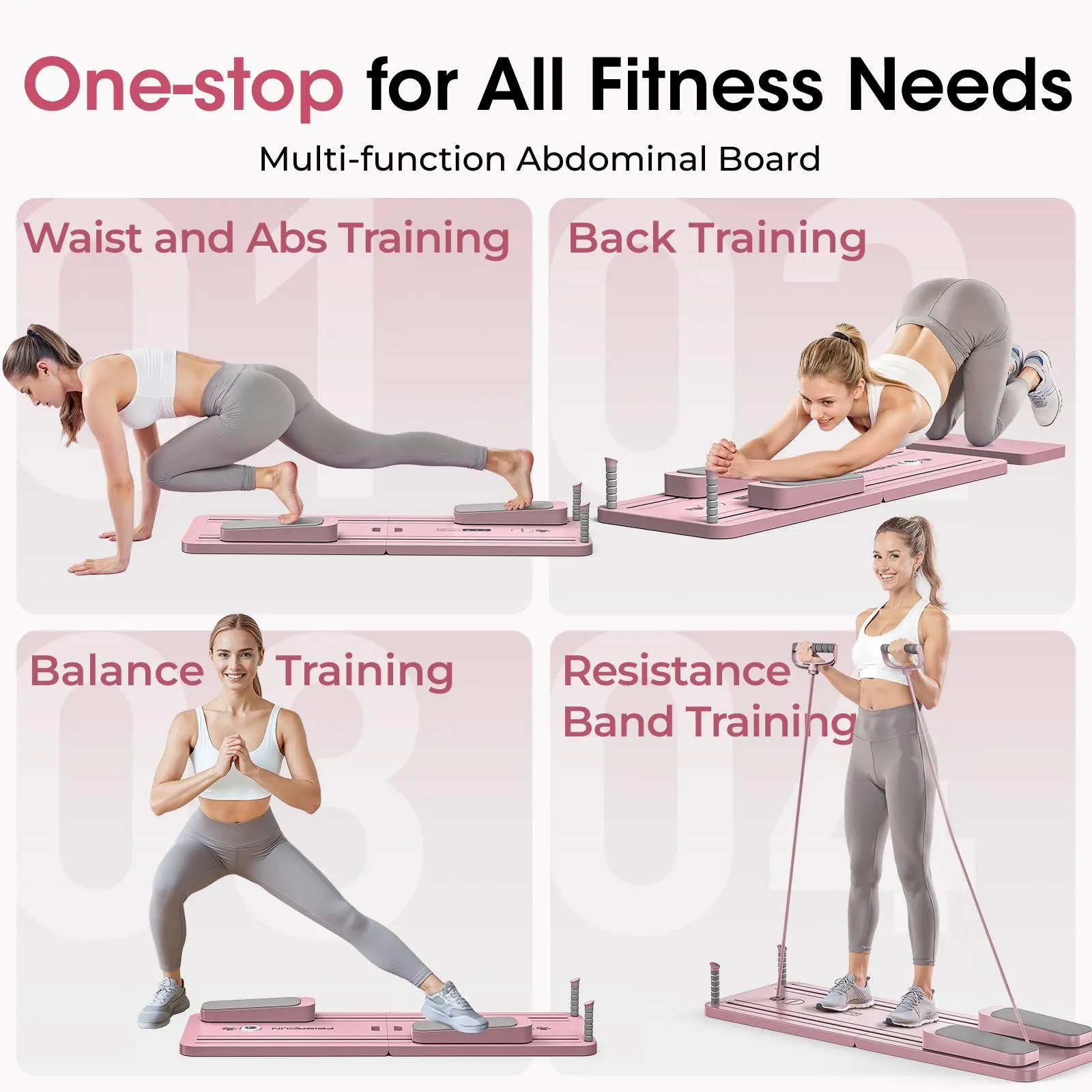 Foldable Pilates Board Multifu - Home Gym Workout Equipment ulasan dan harga