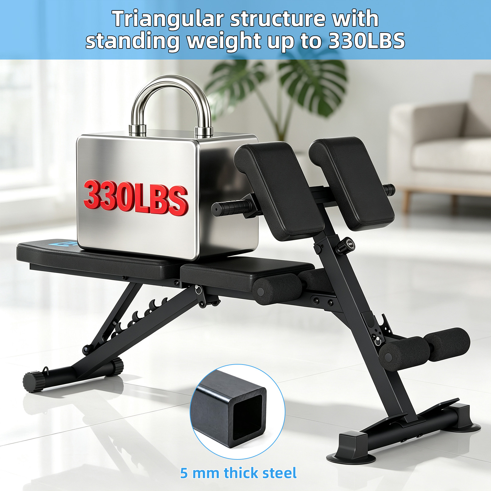 Compact Heavy Duty Adjustable  - Home Gym Design ulasan dan harga