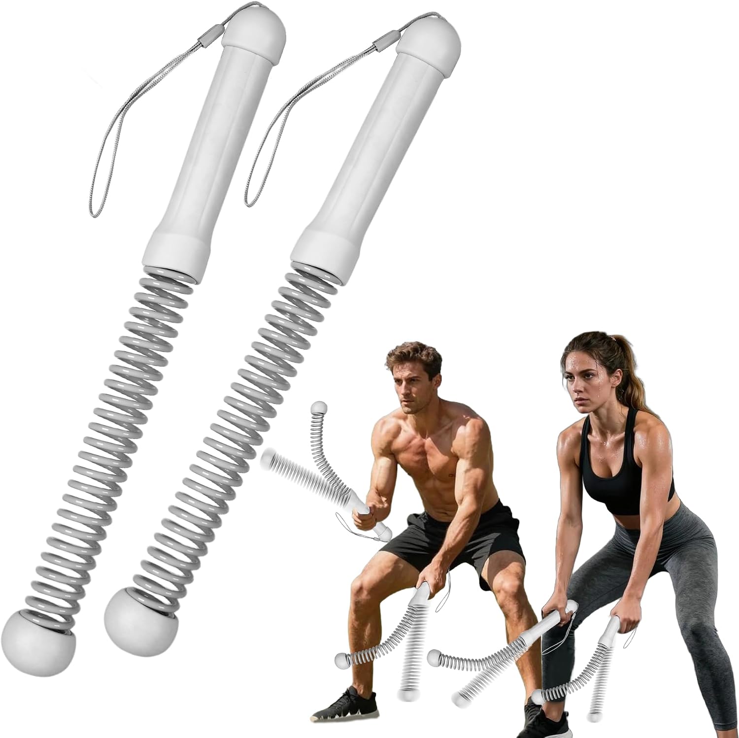 2nd Gen Ropeless Battle Ropes  - Home Gym Workout Equipment ulasan dan harga