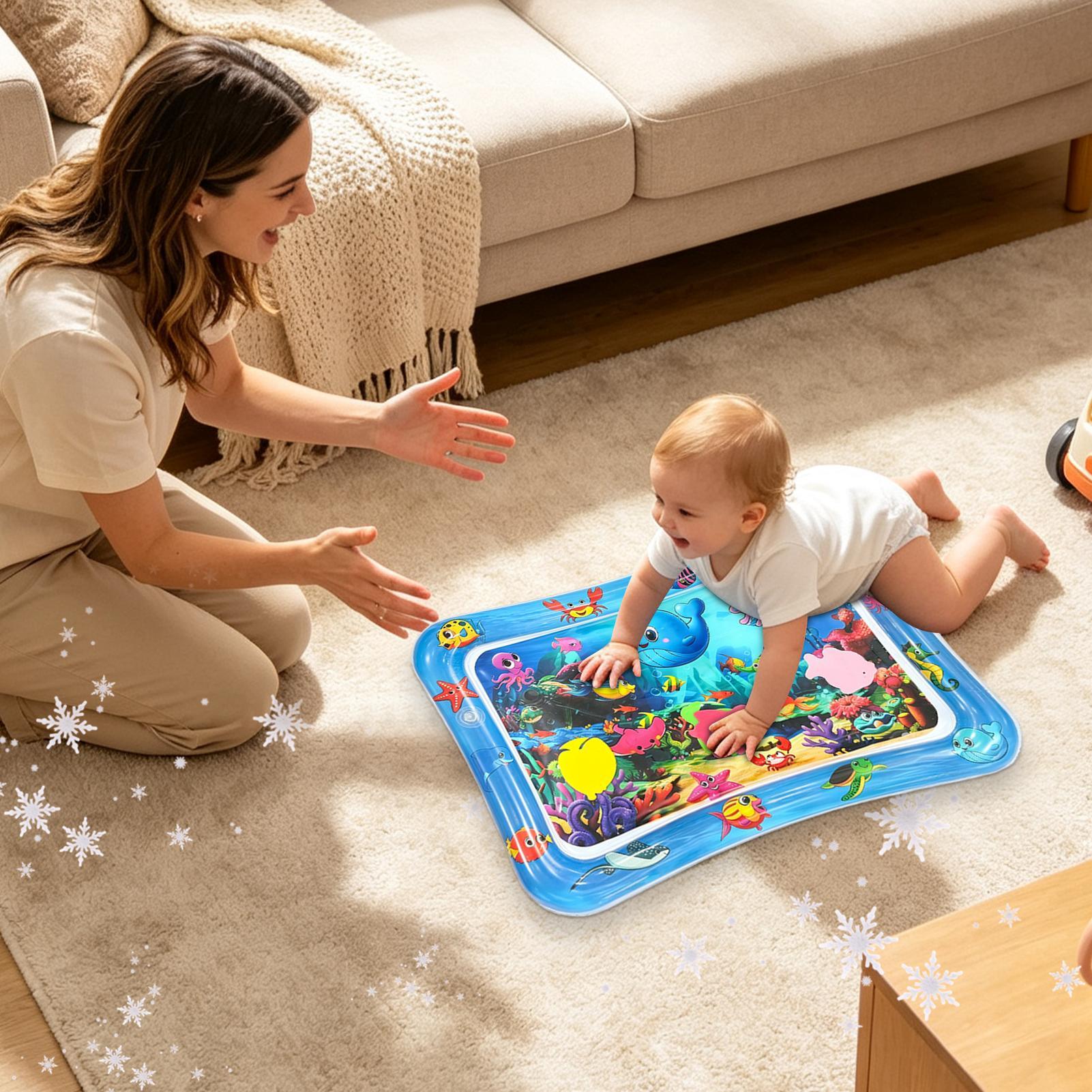 Kids Water Mat Inflatable Sens - Home Gym Floor ulasan dan harga