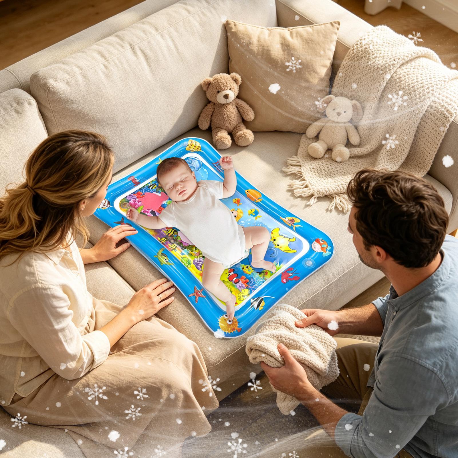 Kids Water Mat Inflatable Sens - Home Gym Floor ulasan dan harga