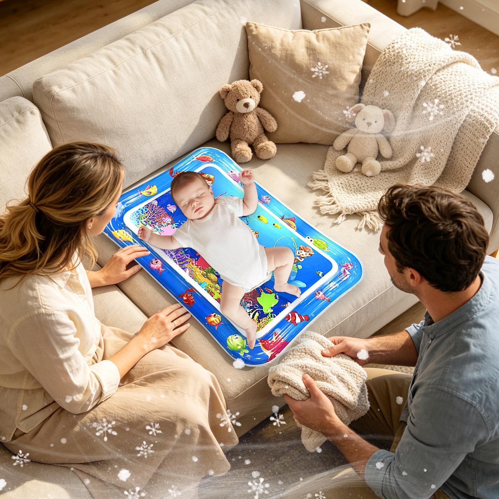 Kids Water Mat Inflatable Sens - Home Gym Floor ulasan dan harga