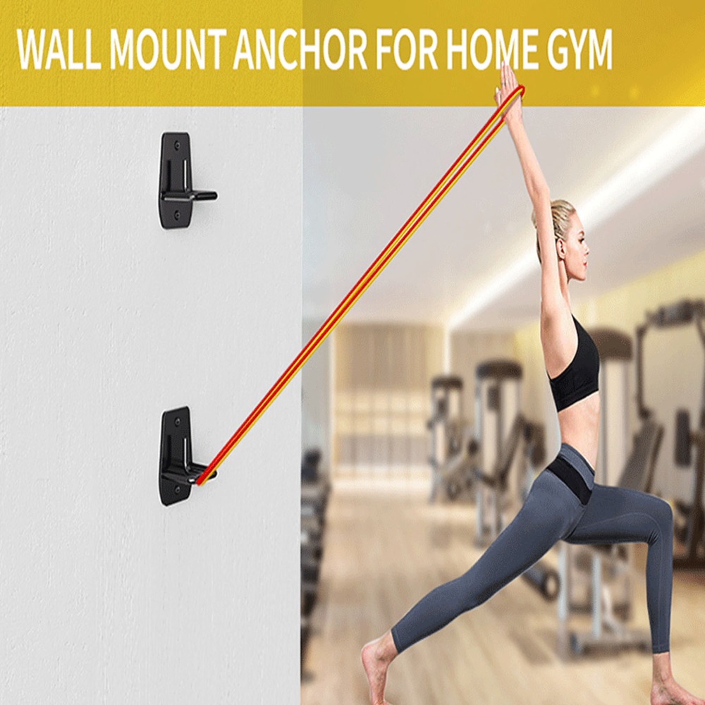 3Pcs Black Exercise Band Wall  - Home Gym Workout Equipment ulasan dan harga