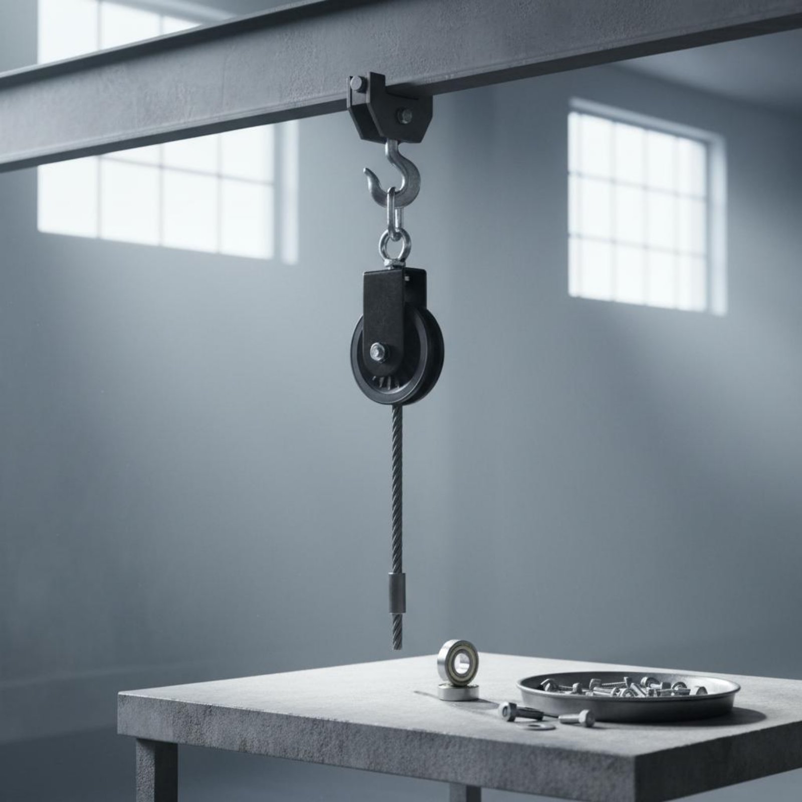 DIY Fitness Pulley Bracket Sil - Home Gym Lat Pulldown ulasan dan harga