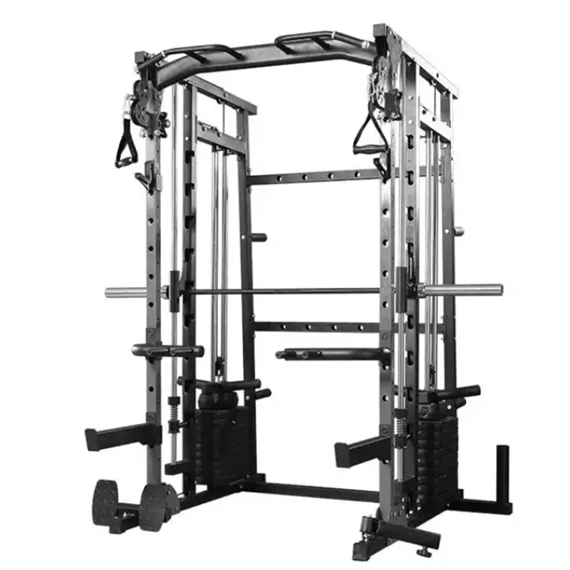 Heavy Duty All-in-One Smith Ma - Home Gym Cable Machine ulasan dan harga