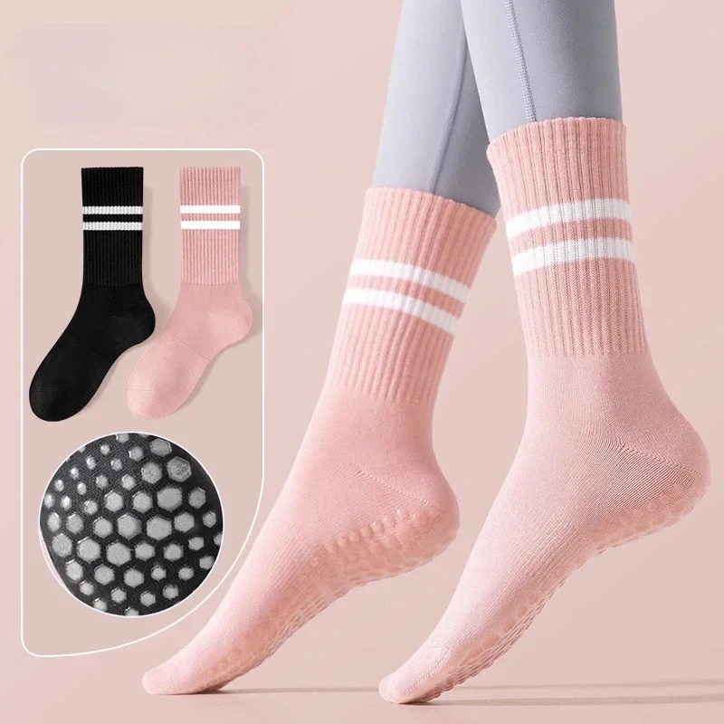 1/2pairs Non-Slip Sports Socks - Home Gym Floor ulasan dan harga