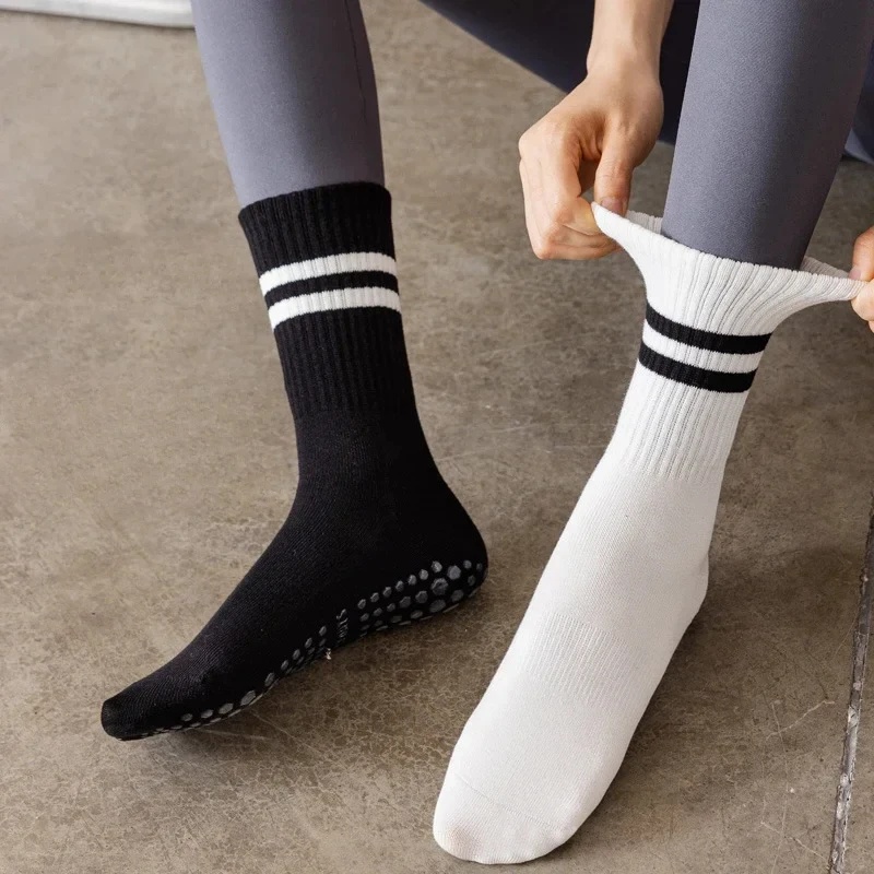 1/2pairs Non-Slip Sports Socks - Home Gym Floor ulasan dan harga