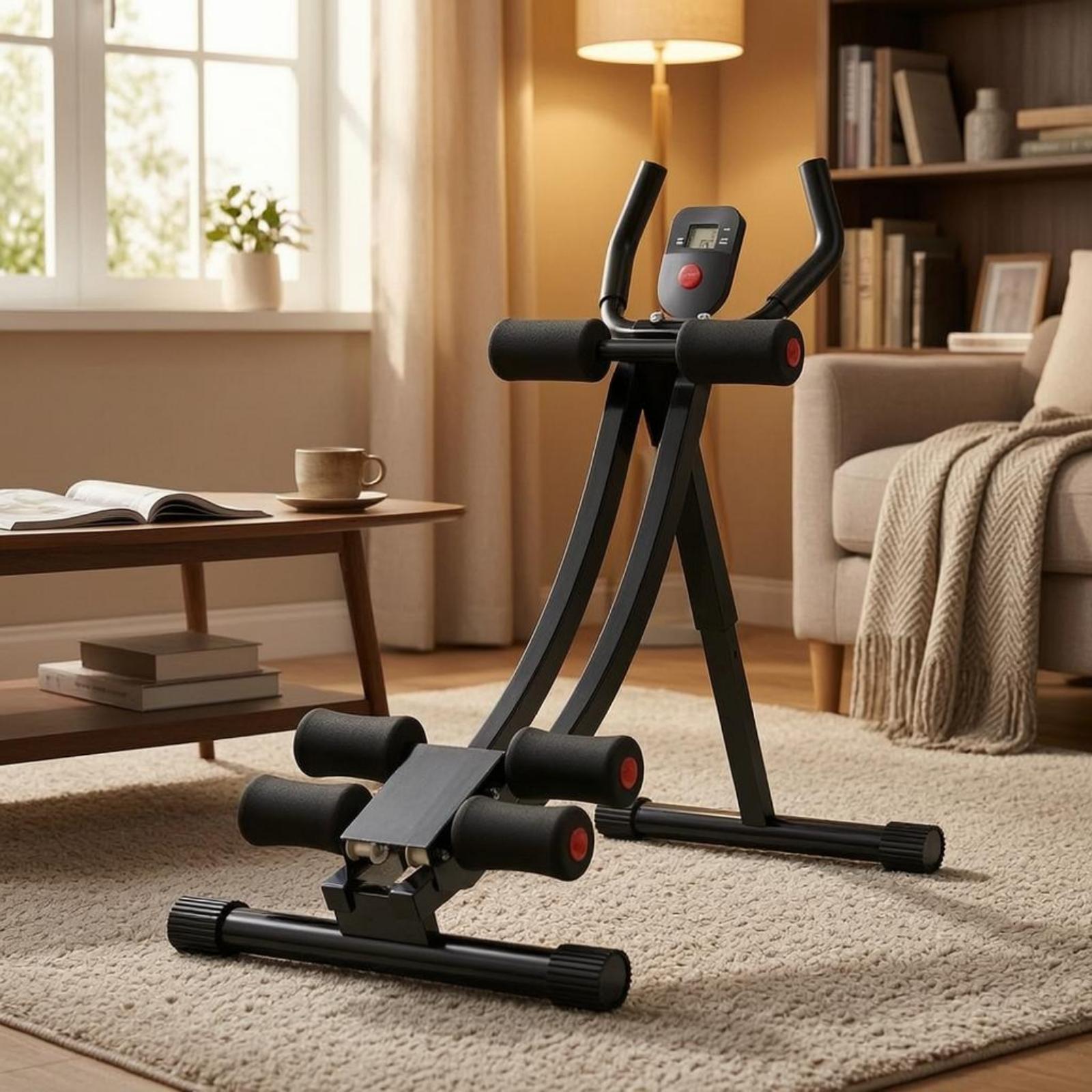 Compact Abdominal Trainer Fold - Home Gym Floor ulasan dan harga