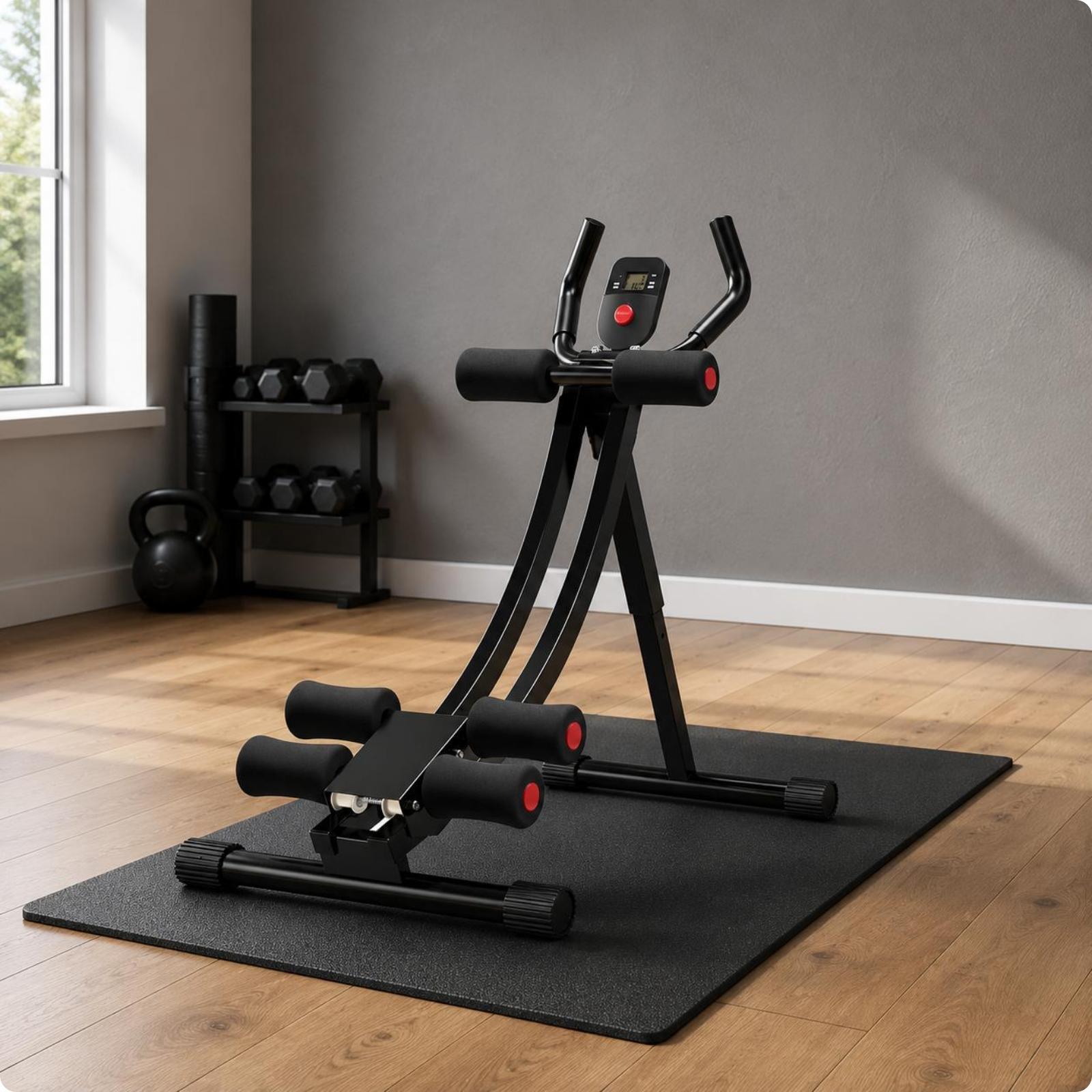 Compact Abdominal Trainer Fold - Home Gym Floor ulasan dan harga