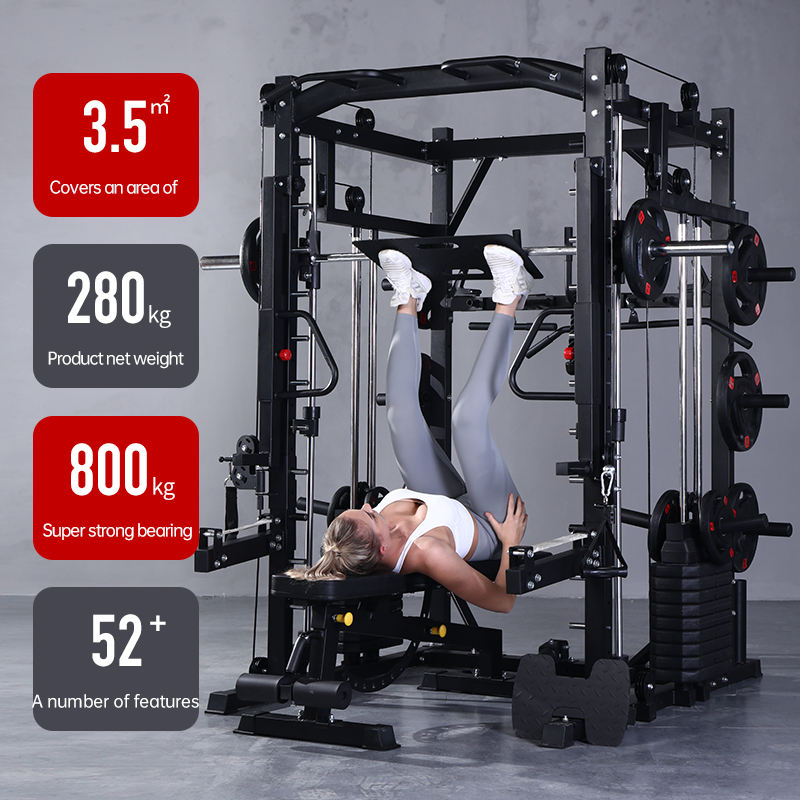 Smith Machine Comprehensive Tr - Home Gym Cable Machine ulasan dan harga