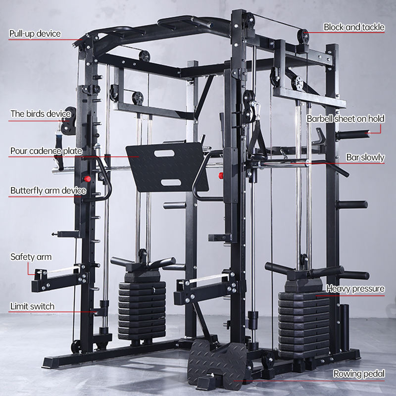 Smith Machine Comprehensive Tr - Home Gym Cable Machine ulasan dan harga