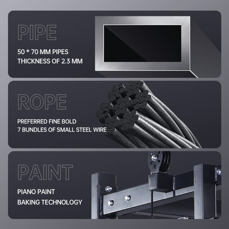 Smith Machine Comprehensive Tr - Home Gym Cable Machine ulasan dan harga