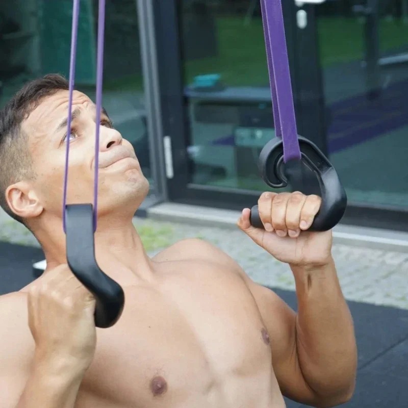 45°/90° Pull Up Hand Grip Fitn - Home Gym Lat Pulldown ulasan dan harga