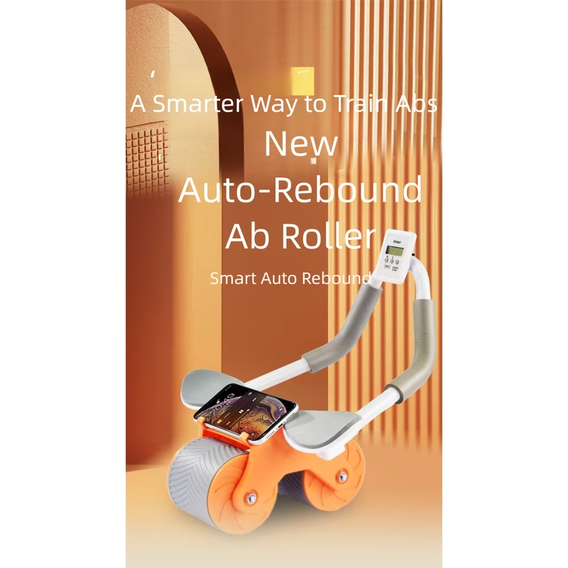 Auto Rebound Ab Roller Wheel w - Ab Roller Wheel ulasan dan harga