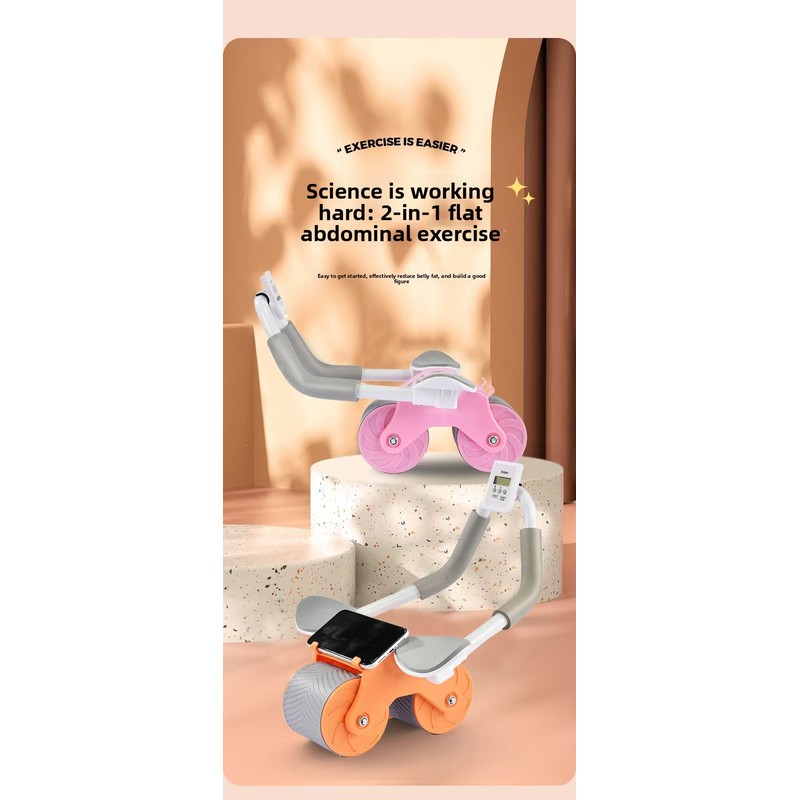 Auto Rebound Ab Roller Wheel w - Ab Roller Wheel ulasan dan harga