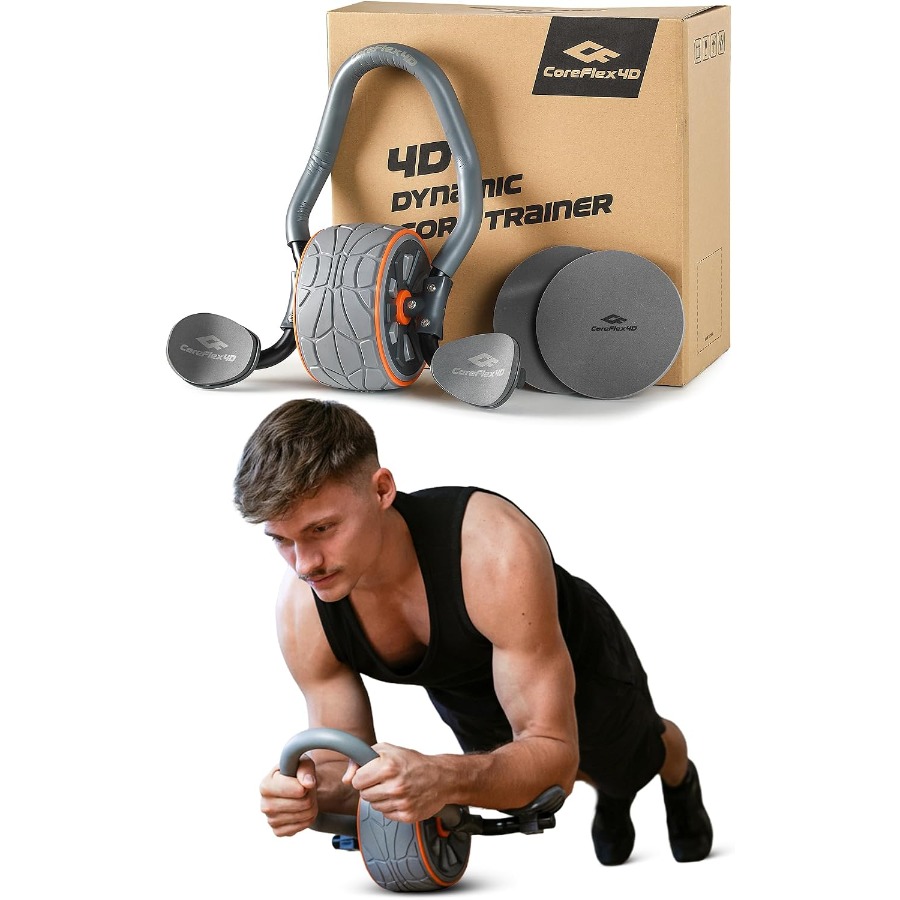 CoreFlex4D Ab Roller Wheel wit - Ab Roller Wheel ulasan dan harga