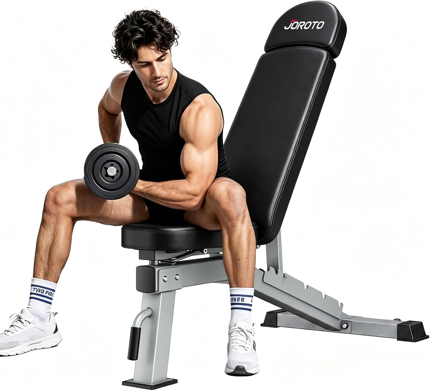 Adjustable Weight Bench 1300LB - Home Gym Weights ulasan dan harga