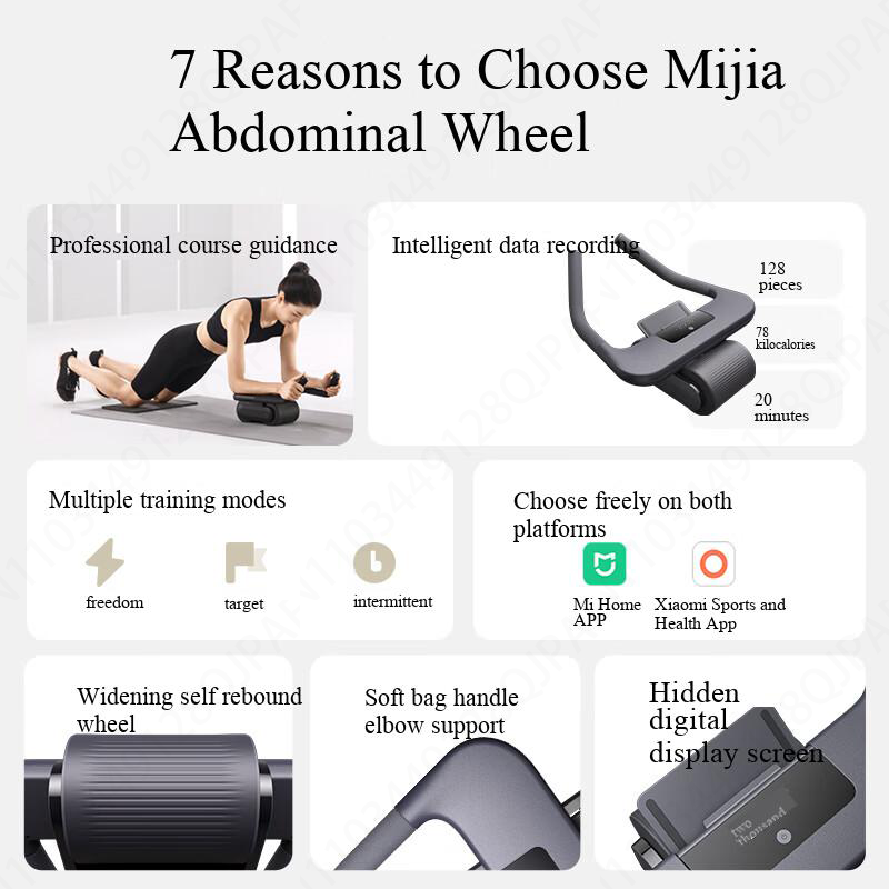 New Xiaomi Mijia Smart Abdomin - Ab Roller Wheel ulasan dan harga