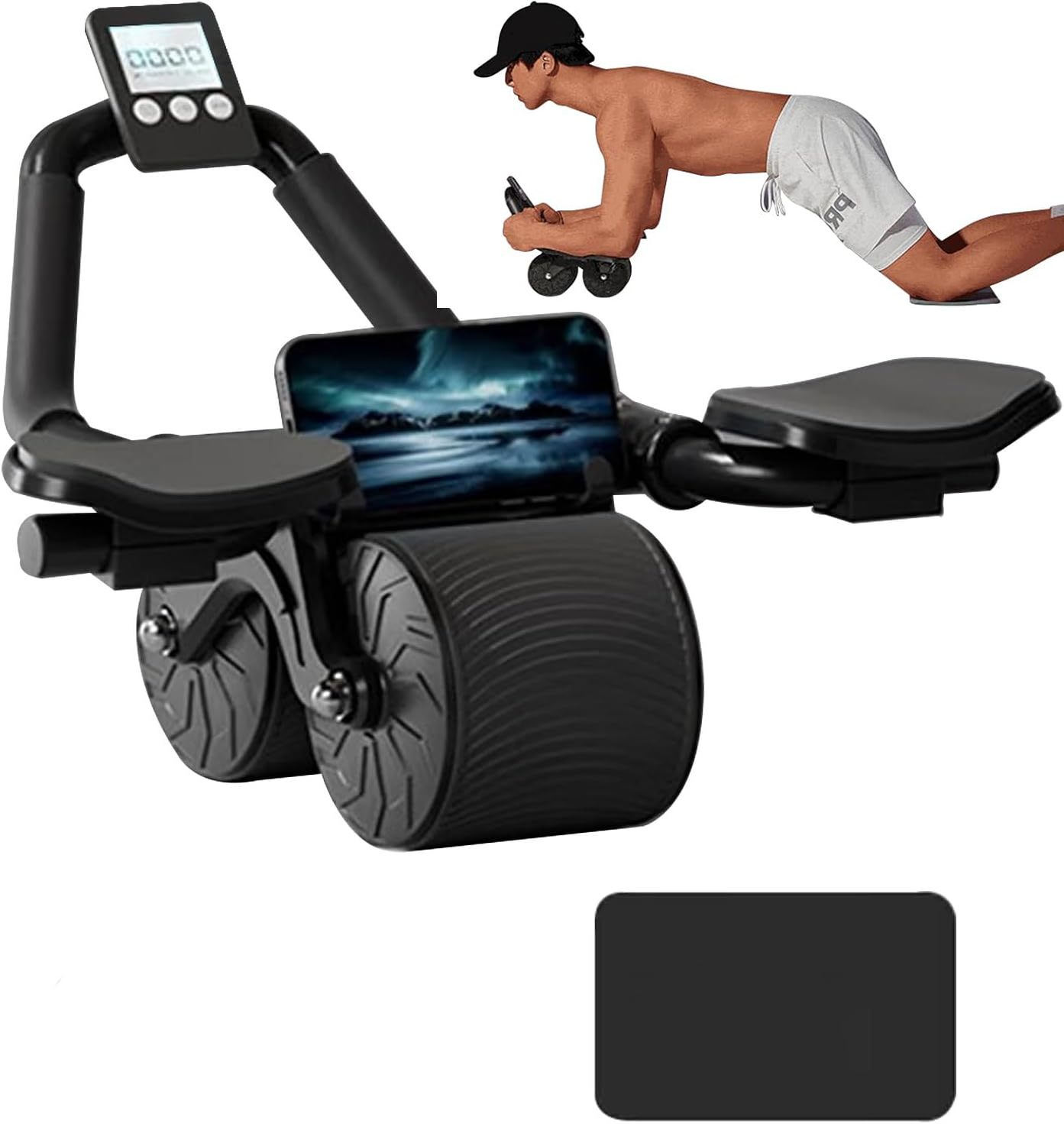 Elbow Support Automatic Reboun - Ab Roller Wheel ulasan dan harga