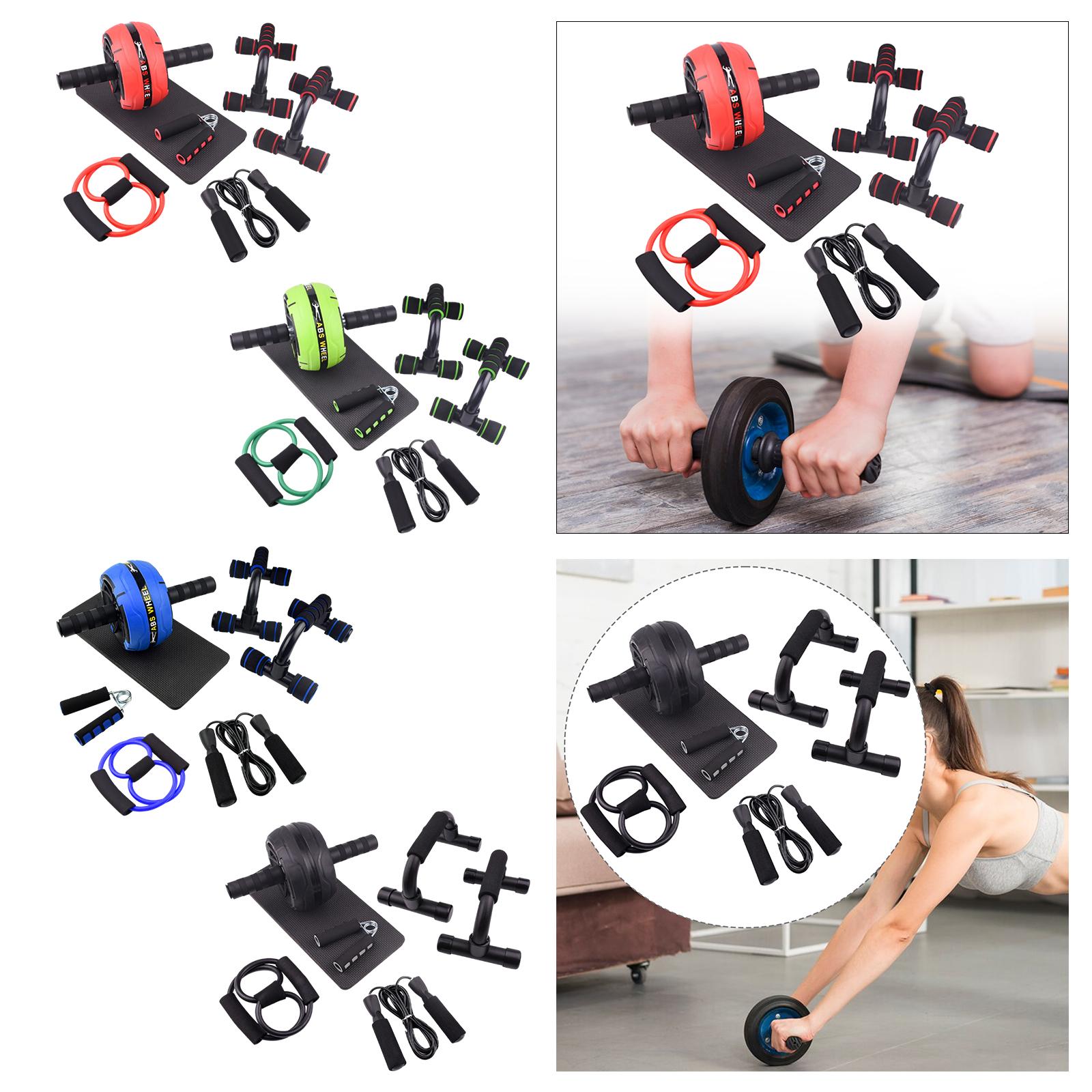 Strength Training Set Abs Roll - Ab Roller Wheel ulasan dan harga