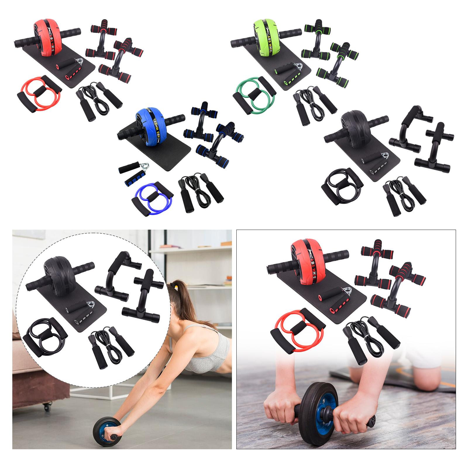 Strength Training Set Abs Roll - Ab Roller Wheel ulasan dan harga
