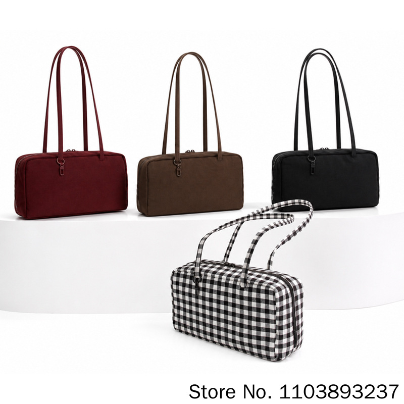Nylon Square Shoulder Bag Larg - Home Gym Packages ulasan dan harga