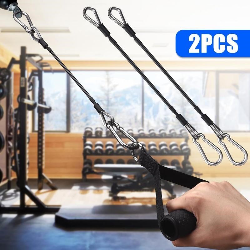 1/2Pcs 25cm Gym Cable Extensio - Home Gym Lat Pulldown ulasan dan harga