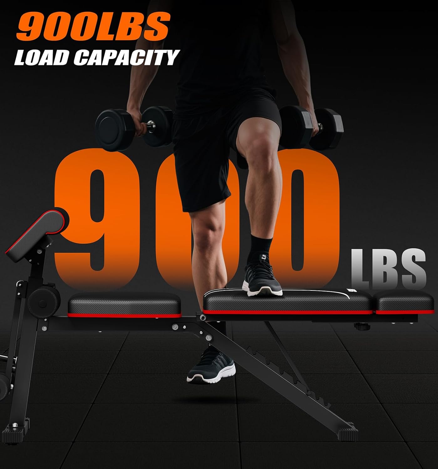 Home Gym Foldable Weight Bench - Home Gym Weights ulasan dan harga