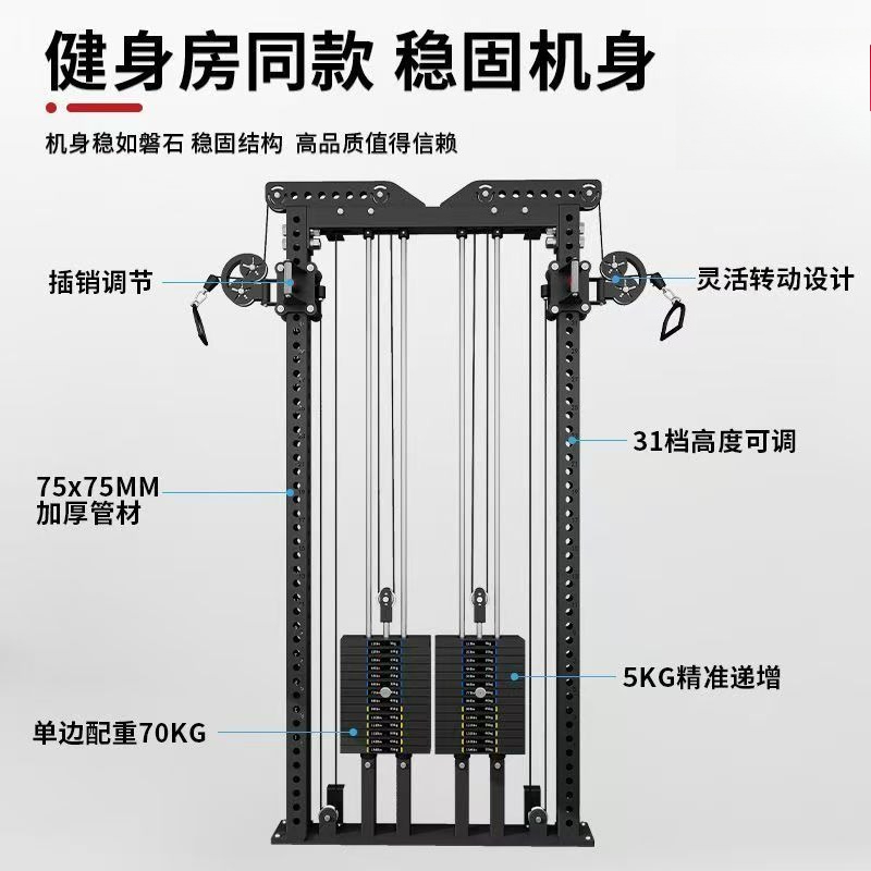 Factory Price Gym Machine Mult - Home Gym Cable Machine ulasan dan harga